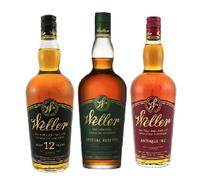 W.L. Weller bourbon package with three bottles of their finest! 202//184