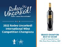 Houston Livestock Show & Rodeo 2022 Rodeo Uncorked Double-Barrel Sampler Case 202//154
