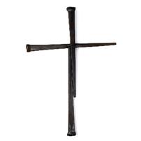 Cross made of three nails 202//202