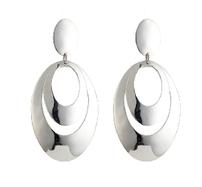 Ilaria classic dangling handcrafted 950 silver earrings 202//187