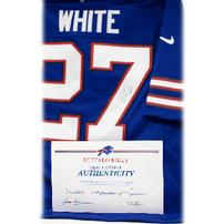 TreDavious White #95 Buffalo Bills autographed jersey 202//202