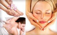 Its all about you! Facial or massage, pedicure, make-up lessons & dozen roses 202//125