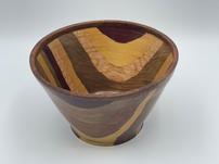 Varigated Wooden Bowl 202//151