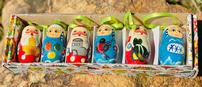 Russian Christmas Ornaments - Set #1 202//87