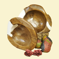 Lamala Natural Teakwood Bowls 202//202