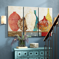 "Collection of Memories" 3 Piece Image Print on Canvas 202//202