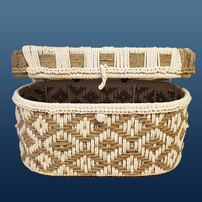 Tropical Elements Weave Basket 202//202