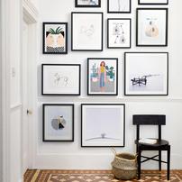 Create a Gallery Wall with your Favorite Artwork and Photos 202//202