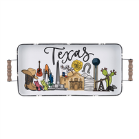 God Bless Texas - Glory Haus Enamel Tray 202//202
