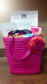 Sunglass care basket and gift certificate from Dr. Rena Stathacopoulos 158//280