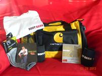 Duffel bag and Boot Barn promotional items 202//151