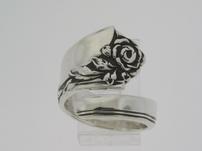 Sterling Silver Spoon Ring custom made by K-Jon's Fine Jewelers 202//151