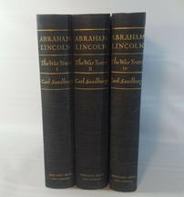 Abraham Lincoln The Civil War Years by Carl Sanburg 3 Volumes (I, II & IV) 202//217