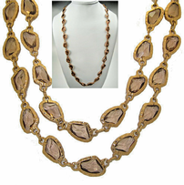 Bronze and Topaz Necklace 202//203