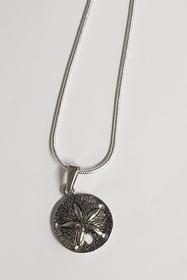Sterling Silver Sand Dollar Necklace 187//280