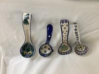 4 Polish Pottery Ladles 202//151