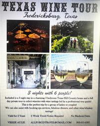 Texas Wine Tour in Fredericksburg, TX 202//254