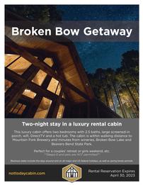 Luxury Vacation Cabin in Broken Bow, OK 202//261