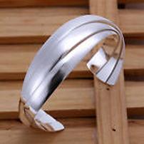 Triple Band Sterling Silver Cuff 202//202