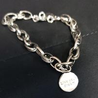 "Live Your Dream" Silver Charm Bracelet 202//202