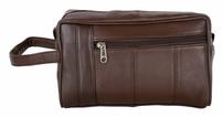 Brown Leather Travel Bag 202//106