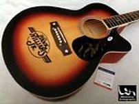 Hank Williams JR Signed Guitar 202//152