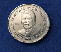 Ronald Reagan Commerative Medal 202//174