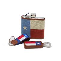 Smathers & Branson Texas Flask, Texas Bottle Opener, and Texas Key Fob 202//202