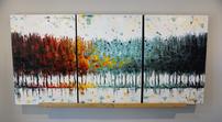 The Forest-Canvas Art Trio 202//111