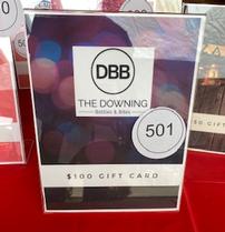 The Downing Bottles & Bites Gift Cards 202//209