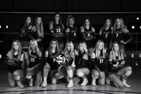 Volleyball pic on glass - Miller Glassworks 202//135
