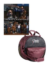 Autographed Jackie Crawford photo with Rope Bag 202//262