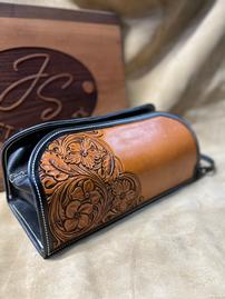 Hand Tooled Shaving Kit by Joshua Sharp 202//269