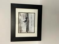 U.S. Indianapolis at Pearl Harbor framed print #376/879 202//152