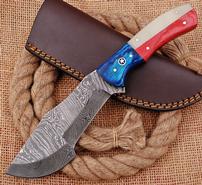 Handmade Damascus Knife With Texas Handle 202//185