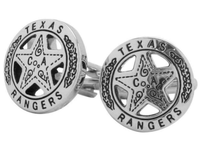 Silver Texas Rangers Cuff Link 202//157