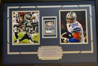 Framed Jason Witten Memorbilia 202//137