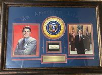 Ronald Reagan "The American Life" With Reprint Signature 202//149