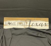 Home Sweet Home Texas wooden Street Sign 202//183