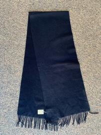 J Crew Black Cashmere Scarf 202//269