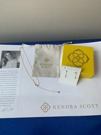 Kendra Scott Necklace + Drop Earrings 202//269
