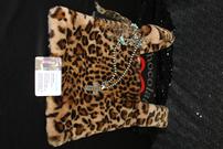 Leopard print bag w/ Jewelry 202//135