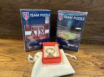 Gold Key Ring and Aggie Puzzles 202//151
