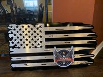 Custom Metal Flag 202//151