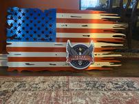 Custom Metal Flag 202//151