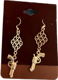 Gun Themed Earrings 202//277