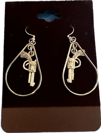 Gun Themed Earrings 202//265