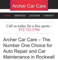 Archers Car Care Oil Change & Hat 202//207