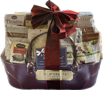 Wine and Gourmet Feast Gift Basket 202//176