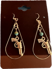 Gun Themed Earrings 202//265